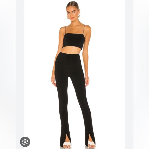 COPY - EUC Like new only tried on Norma Kamali Spat Legging  sz M Black - Picture 11 of 15